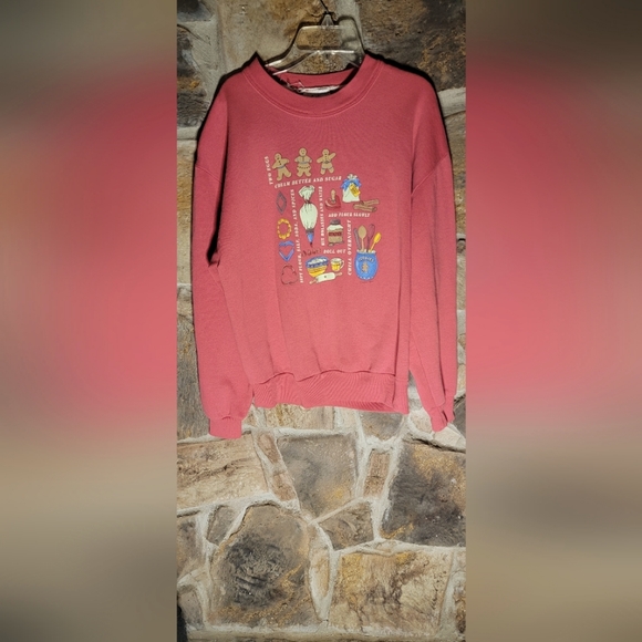 Gopher sport vintage Christmas cookie red long sleeve pullover - Picture 1 of 4